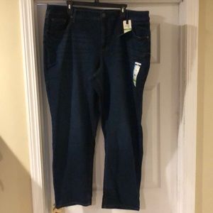 New terra&sky straight leg tummy control size 22W